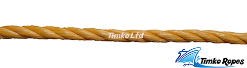 8mm Orange Polypropylene Rope Sold By The Metre